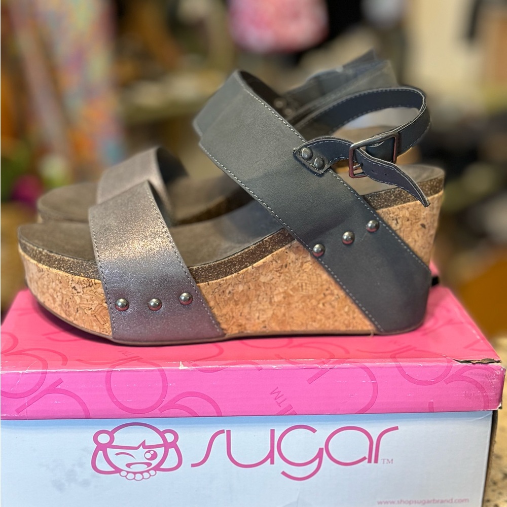 Sugar Platform Sandal- NIB